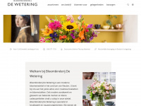 bloembinderijdewetering.nl