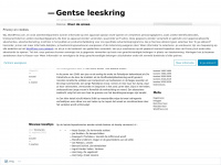 Gentseleeskring.wordpress.com