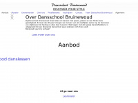 Dansschoolbruinewoud.nl