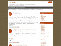 Polysyllabic.com