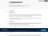 Hatnote.com