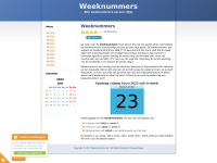 Weeknummers.net