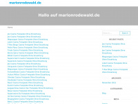 Marionrodewald.de