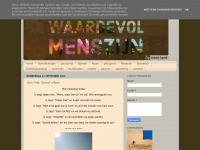 Waardevol-menszijn.blogspot.com