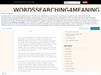 Wordssearching4meaning.wordpress.com